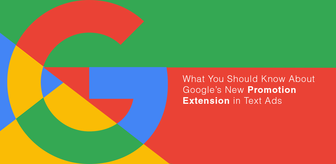 Google Promotion Extension in Text Ads