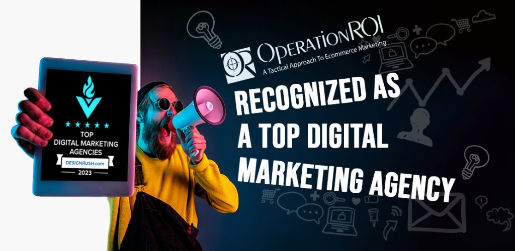 OperationROI Recognized as a Top Digital Marketing Agency by DesignRush